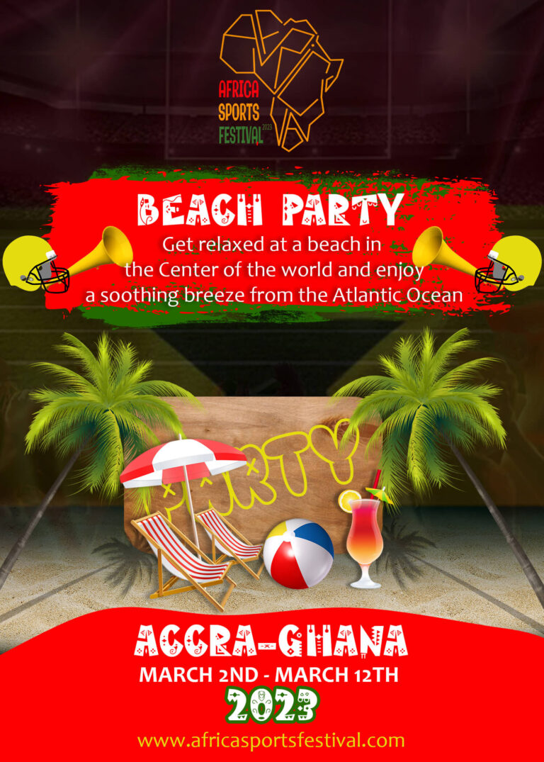 Beach Party flyer