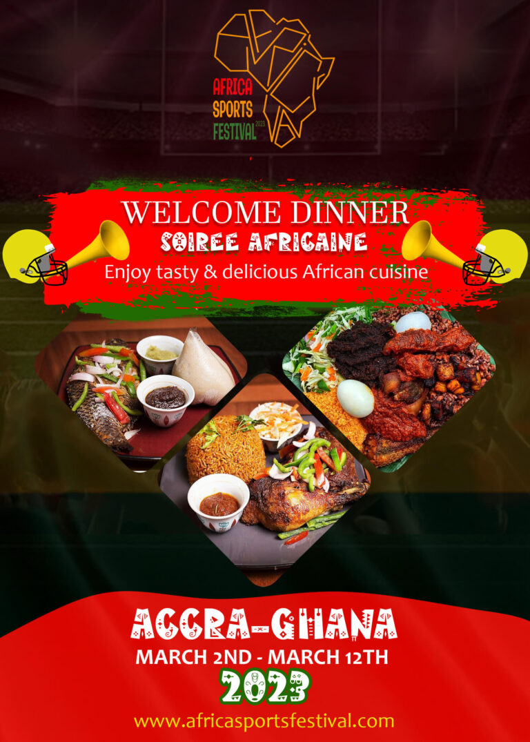 Welcome Dinner Flyer